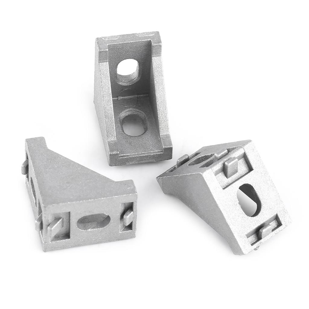 10 шт. угловой кронштейн L-образной формы из алюминиевого сплава, крепеж для угловой скобы 28x28 мм