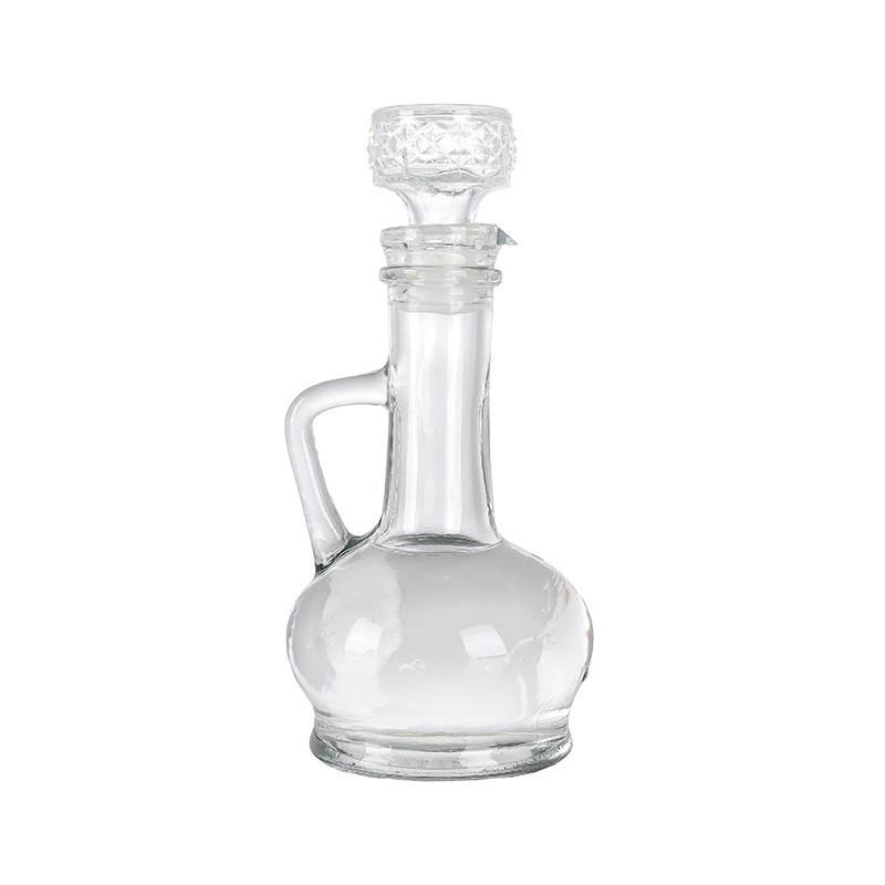 Стеклянный кувшин для масла в европейском стиле объемом 350 мл с ручкой, бутылка для масла, бутылка для приправ, бытовая бутылка для оливкового масла, кухонные принадлежности для приправ