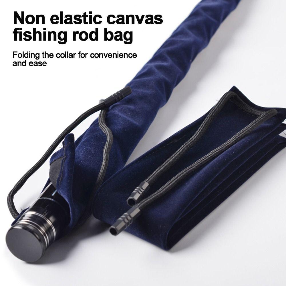 Folding Lure Rod Bag Portable Fishing Tackle Storage Bag Fishing Rod Protective Cover