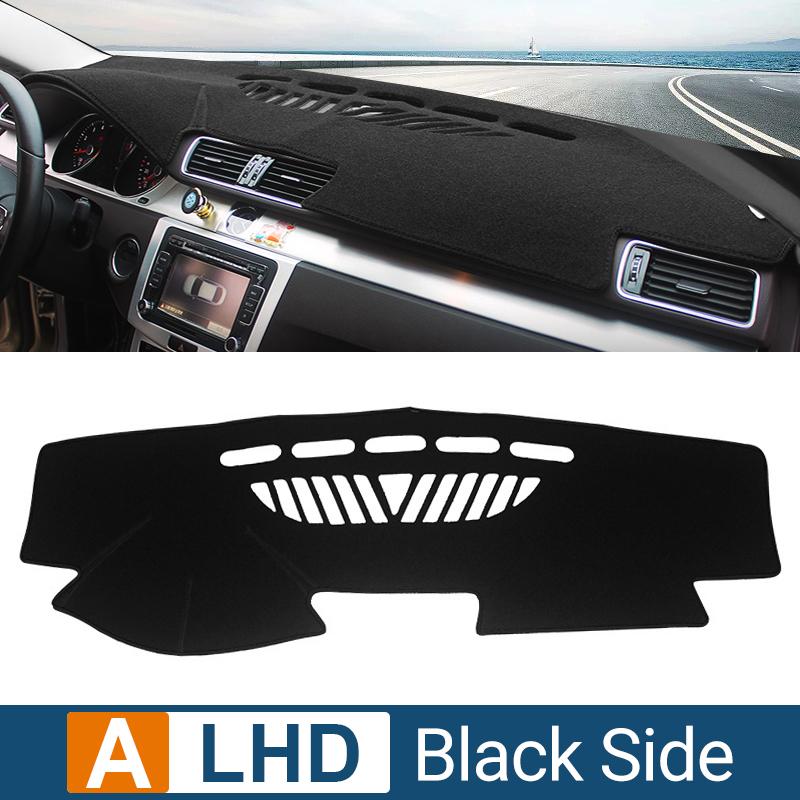 Чехол на приборную панель автомобиля, защитный коврик от ультрафиолетового излучения, нескользящий коврик для Volkswagen VW Passat B6 2005 2006 2007-2012 CC 2009-2013