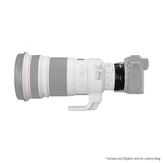 Адаптер Canon Mount Adapter EF-EOS R, Совместим с EOS R, EF-EOSR, Металлическая конструкция