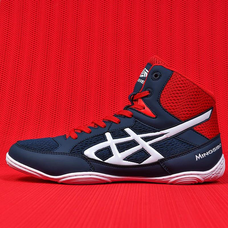 Новые мужские борцовские туфли, дышащая борцовская одежда для мужчин, размер 35-46, летные кроссовки мужские