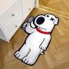 Cartoon Characters Pattern Rug Irregular Bedroom Carpet Soft Fluffy Plush Bedside Carpets Home Decoration Non-slip Floor Mat
