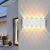 1PC LED Wall Light Waterproof IP65 Outdoor Wall Lamp Garden Porch Light Decor Garden Yard Bathroom Bedroom Living Room AC85-265V