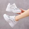 Fashion 2025 Spring and Autumn New Versatile Inner Women's Shoes Casual Sports Daddy Shoes Casual Shoes Square Head
