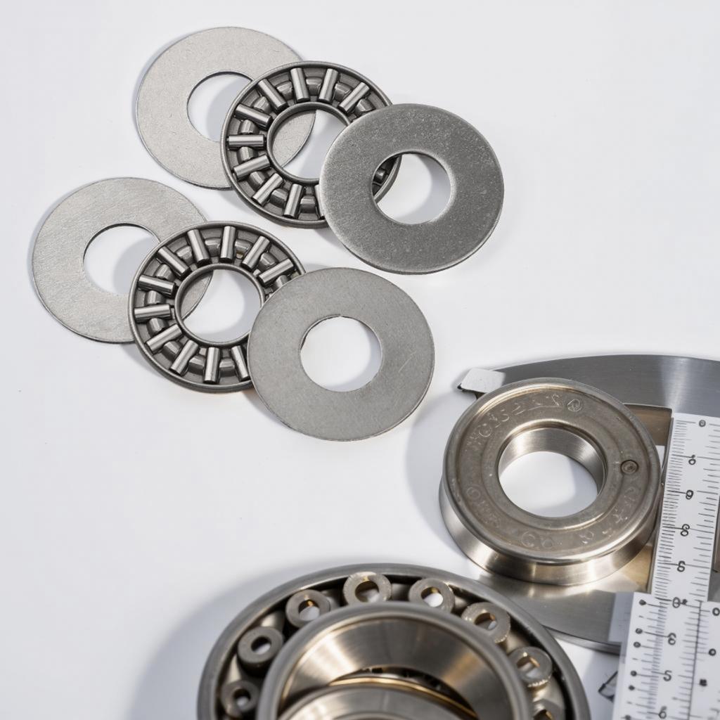 AXK1024 Упорные игольчатые роликовые подшипники и шайбы для больших нагрузок 10x24 мм