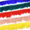 2Meters Colorful Fluffy Marabou Feathers Tassel Fringe Trim Turkey Feather Ribbon Clothes Cuffs Shawl Sewing Flecos Decoration