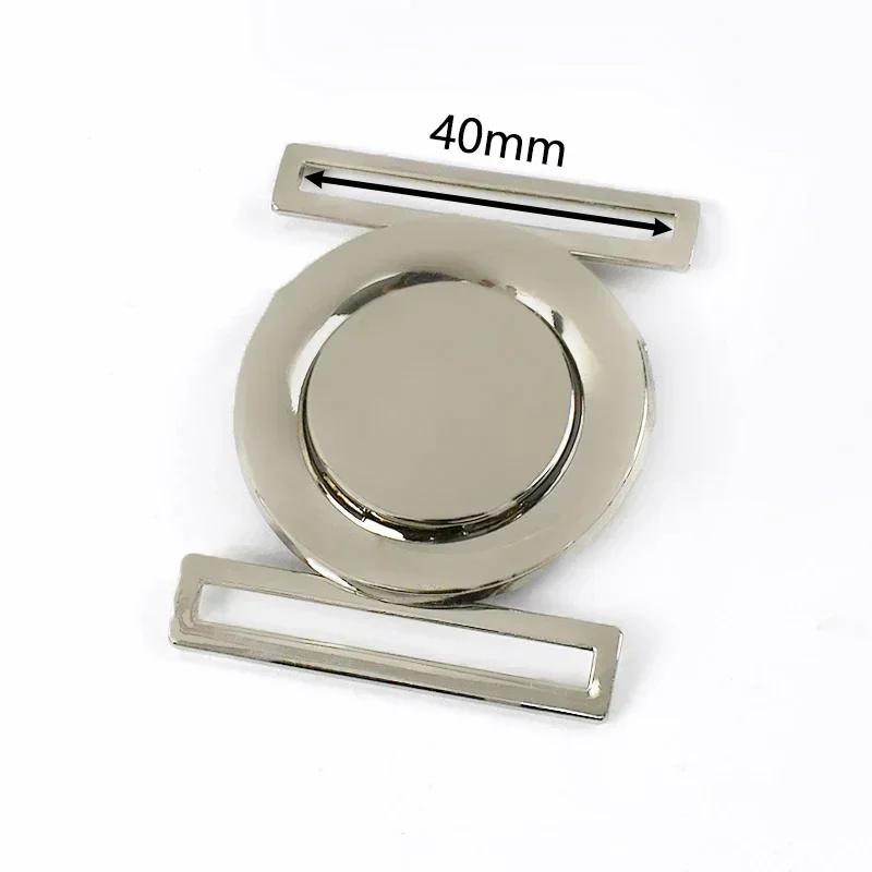 Meetee 1/2/4/5 шт. 30-60 мм Металлическая пряжка для ремня на талию Ленточная лента Регулируемая застежка Пальто Пуховик Ремни Декор Крючки Пряжки Аксессуары