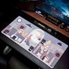 Красочный Кот Розовый Милый Кавайный Коврик для Мыши Игровые Скоростные Клавиатурные Коврики Коврик для Мыши XXL Резиновый Ковер Заблокированный Край HYBXAXC Коврик 900x400мм
