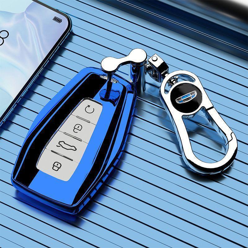 Защитный чехол для ключа Geely Binyue COOL с полной прозрачной оберткой для модели 2023 года