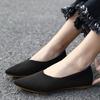 Женская дышащая обувь Женские мокасины Эластичные трикотажные удобные рабочие туфли Короткие модные женские туфли на плоской подошве Легкие мокасины для вождения Zapatos