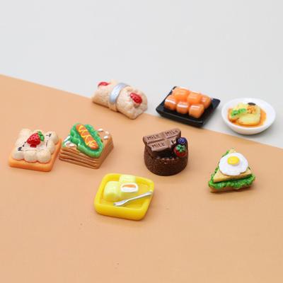 3 шт., универсальная, полезная, мини-кукольная модель торта с клубникой и хорошим мастерством, 3 шт.
