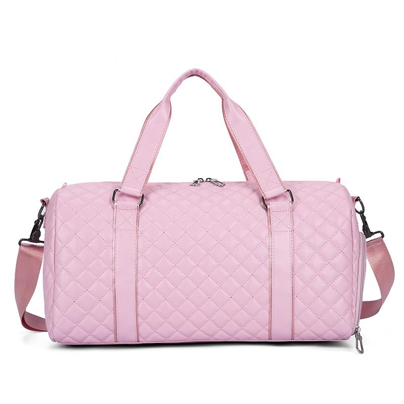 Премиум дорожная сумка Короткая командировка ПУ портативная на плечо через тело Разделение сухого и влажного Посадка в самолет Отдельный отсек для обуви Багажная сумка