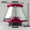 3INCH Air Filter Cold Intake Universal Kit Cone Sport Racing Filter Performance Engine 76mm Aluminum Cover High Flow