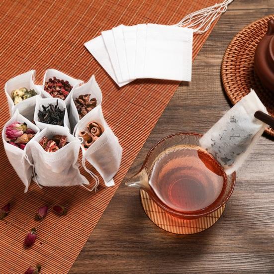 Удобные чайные фильтр-пакеты без БФА без широко используемого запаха