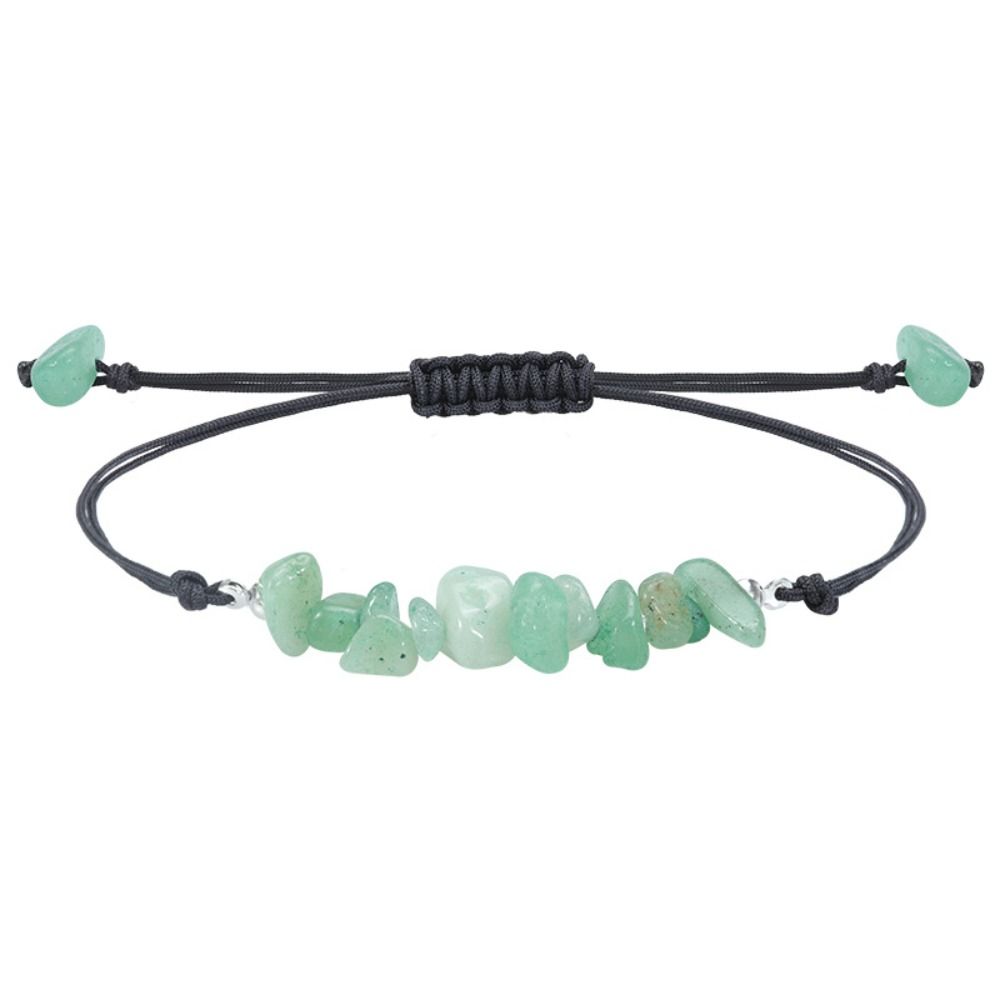 Ins Amethysts Bracelets Colored Gravel Bracelet Beads New Irregular Gravel Bracelets