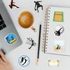 50 Спортивных Волейбольных Граффити Наклеек Мобильный Телефон Компьютер Водонепроницаемые Декоративные Наклейки Креативные Волейбольные Канцелярские Наклейки