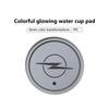 Car Colorful Luminous LED Atmosphere Light Cup Coaster Holder For Opel Meriva Mokka Grandland Vectra Zafira Vivaro Antara HP9