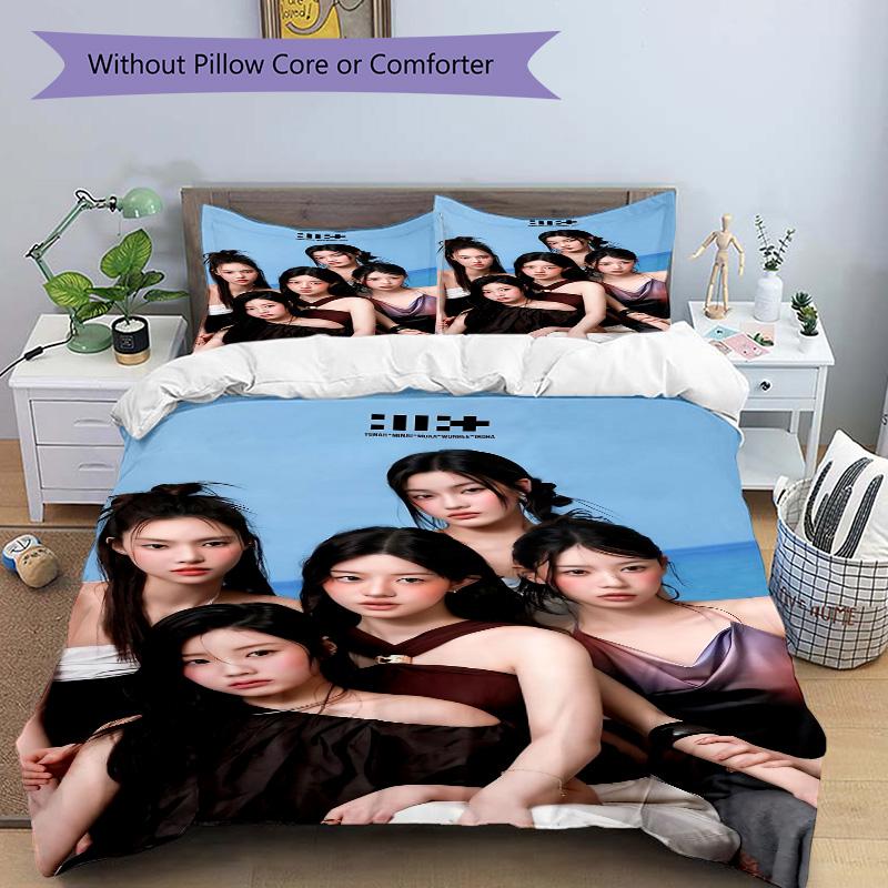 Girl Group Harmony Print 3Pcs Bedding Setduvet Cover With 2 Bedropillowcase Home Birthday Gift