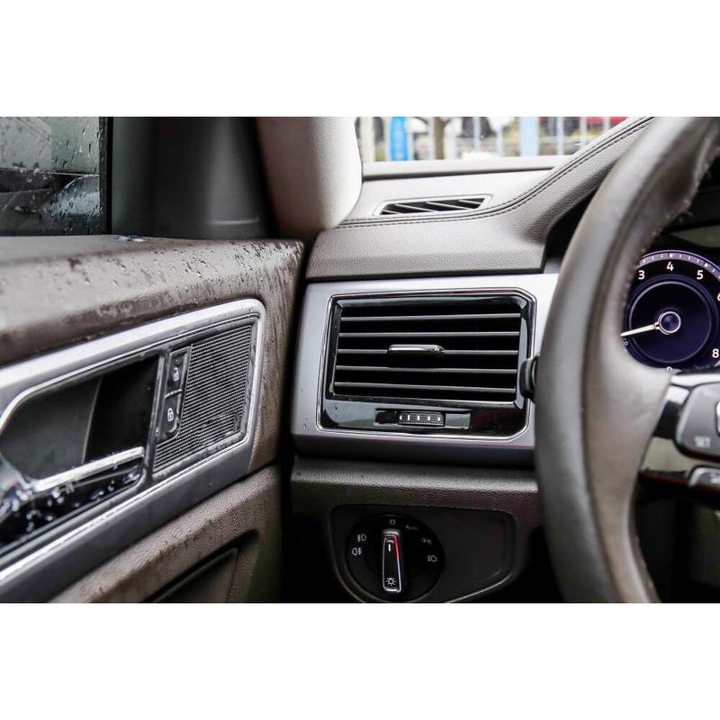 Для VW Volkswagen Teramont Atlas 2017 2018 ABS Автомобиль Левый Правый Декоративная Накладка Вентиляционного Отверстия Кондиционера Авто Аксессуары для Интерьера