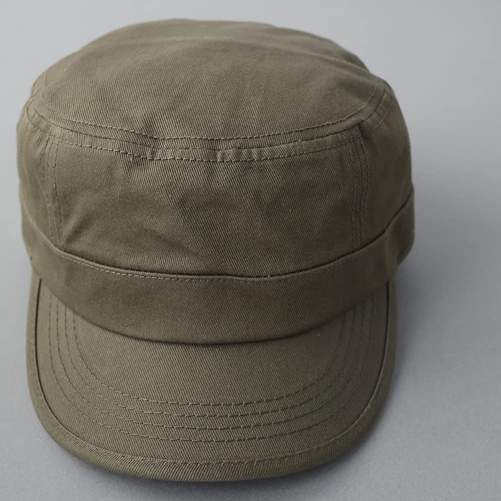 Dickies Basic Work Cap, Unisex, Men's and Women's (JP, Alphabet, One Size, Khaki (Short Brim))