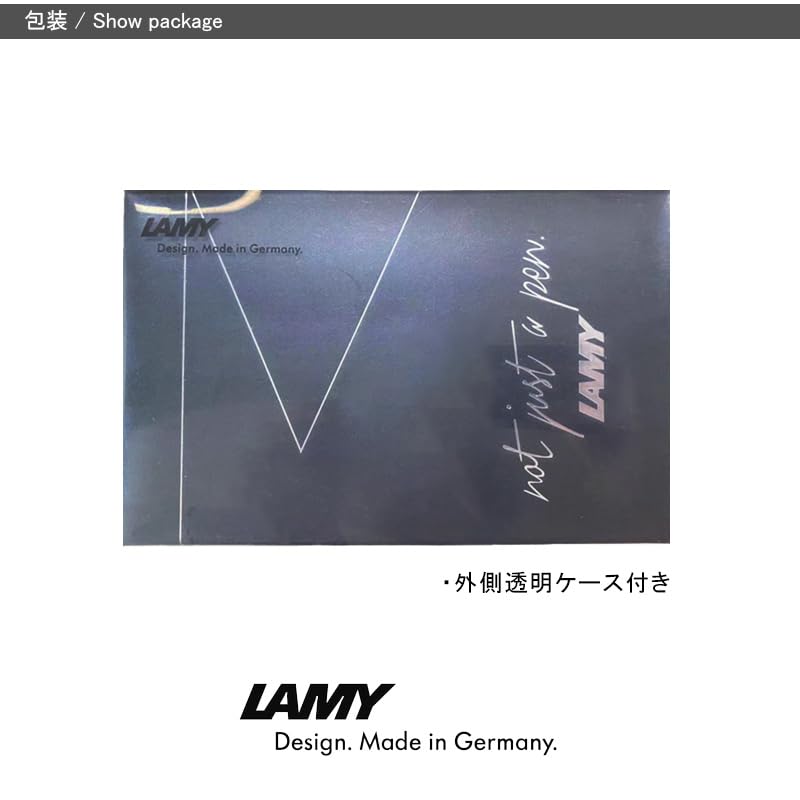 Lamy Fountain Pen LAMY Back to School Set Safari Special Gift Set bottle ink 50ML cartridge ink Matte black Fine point F size L17 (converter + +