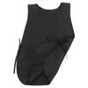 Unisex Adjustable Waterproof Apron Solid Color Easy Wear Tie Back Kitchen Cooking Bbq Grill Waiter Bar Restaurant Apron with