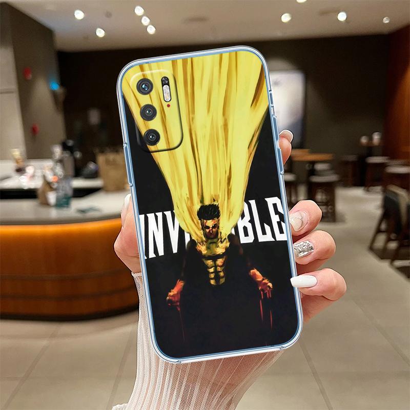 UP35 I-Invincibles Transparent Phone Case for Motorola Moto G40 G04 G05 One Ace Action Fusion + Plus Hyper Macro Vision Zoom