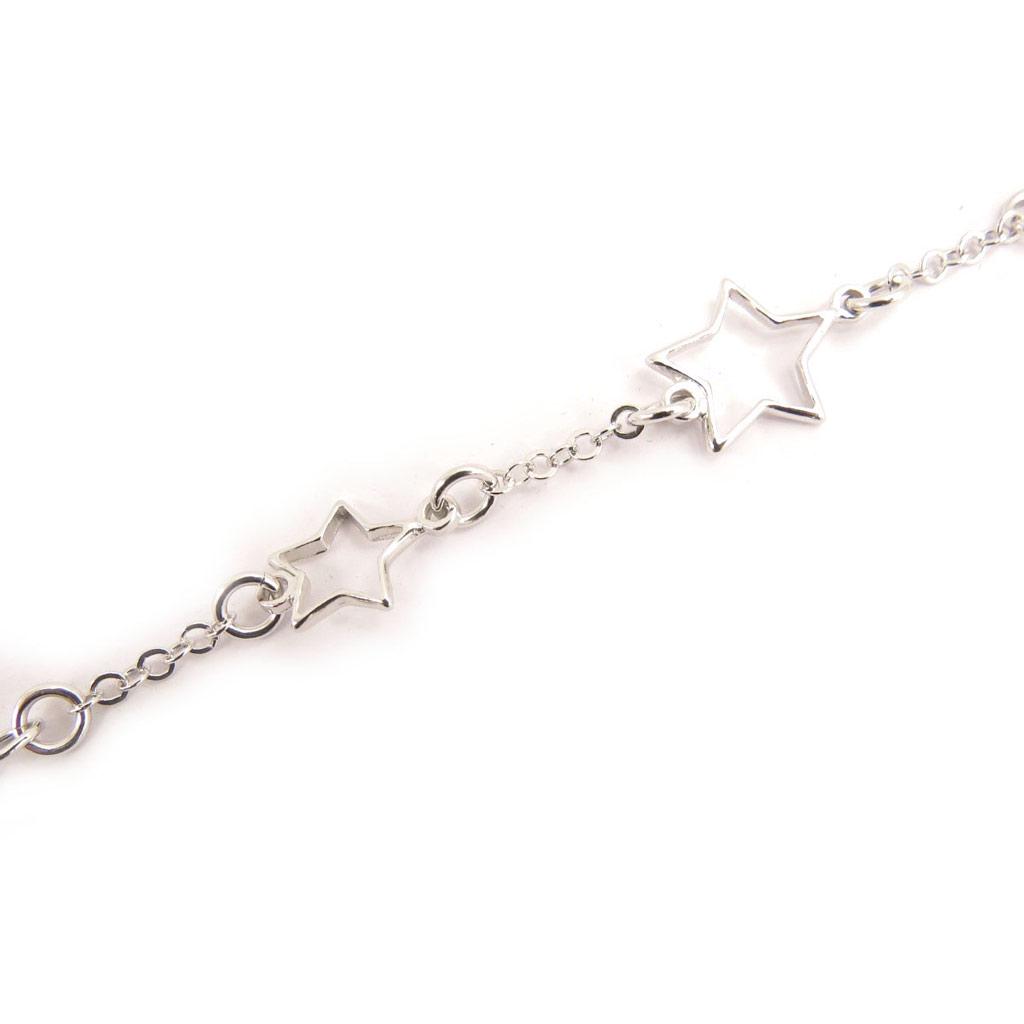 Altesse [L0669] - Silver Bracelet 'Stars'