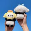 Cute Plush Keychain Adorable Panda Stuffed Toy For Students And Bags High Quality