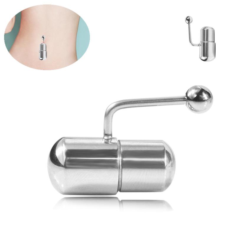 Европейские и американские ювелирные изделия из проколов человека вибрируют кольцо в пупке. Изысканные украшения из проколов вибрируют кольцо в пупке.