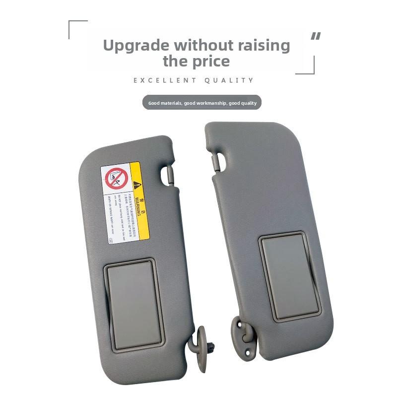 Car Sun Visor Left Right Driver Passenger Front Grey Beige Sunshade Interior Visor Panel For Toyota Vios Yaris Yaris L Pair
