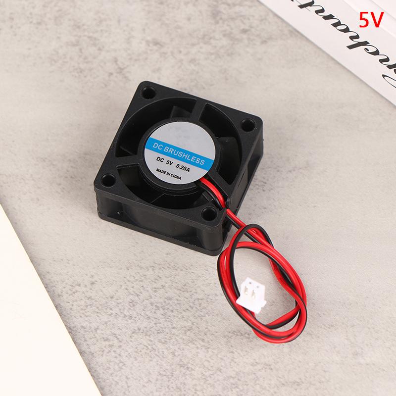 Dc 5V/12V/24V Computer Cpu Cooler Mini Cooling Fan 40Mm Small Exhaust Fan For Ender 3 Cr10 3D Printer