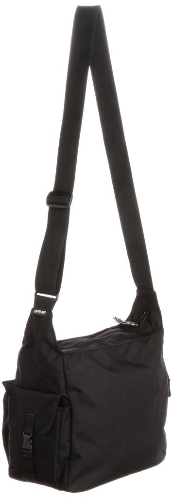 Outdoor Products 61512 Нейлоновая наплечная сумка Cordura, Сумка для мамы, Формат A4 помещается, Черная