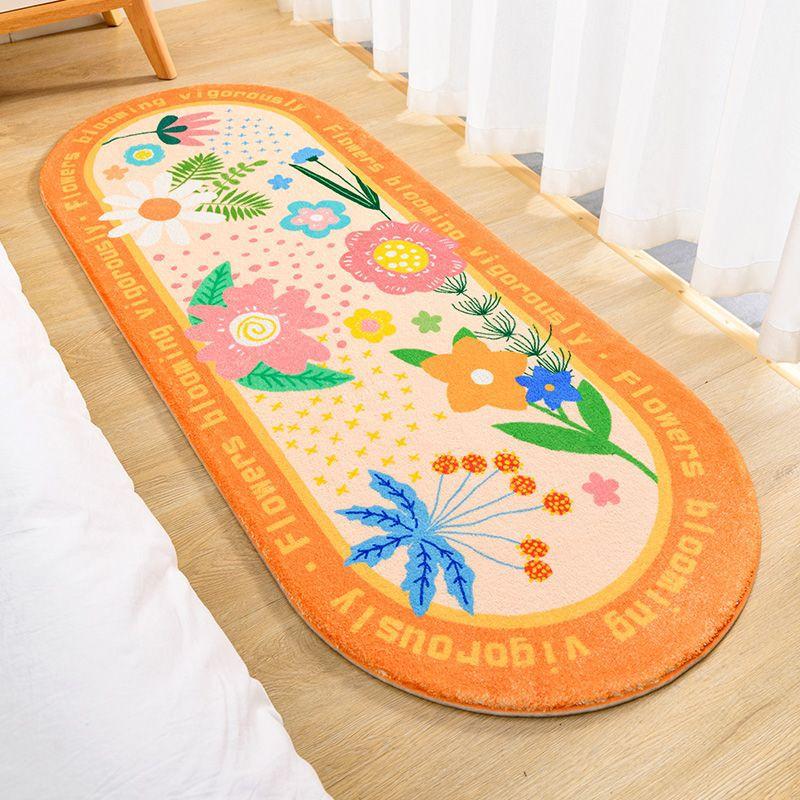 Бытовой Дверной Ковер Коврик Прикроватный для Спальни Коврик для Ванной Комнаты Противоскользящий Коврик для Пола Коврик для Пола в Гостиную