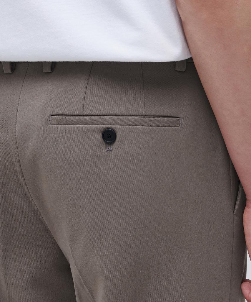 MUSINSA STANDARD Tapered Turn-Up Hidden Banding Crop Slacks [Dusty Beige]
