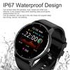Smart Watch Women Man Full Touch Screen Sports Fitness Watch IP67 Waterproof Bluetooth Watches For Ladies