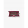 Michael Kors Кошелек Greenwich с молнией по периметру, средний, сsignature-принтом MK, 35f5sgrf6v653, цвет Rosewood