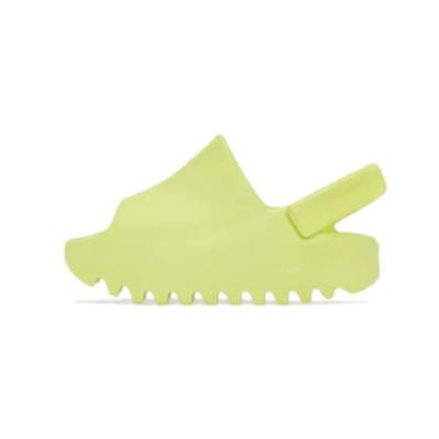 Детские кроссовки Yeezy Slides Infants Glow Green GX6140
