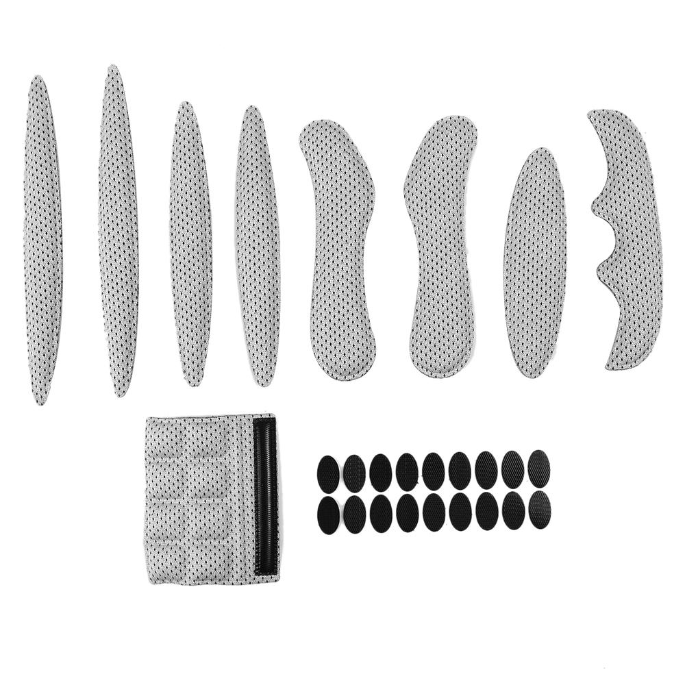 Helmet Inner Padding Foam Protection Pads Kit Sealed Sponge Mats for Outdoor Sports Cycling Motorcycle Bicycle Accessories