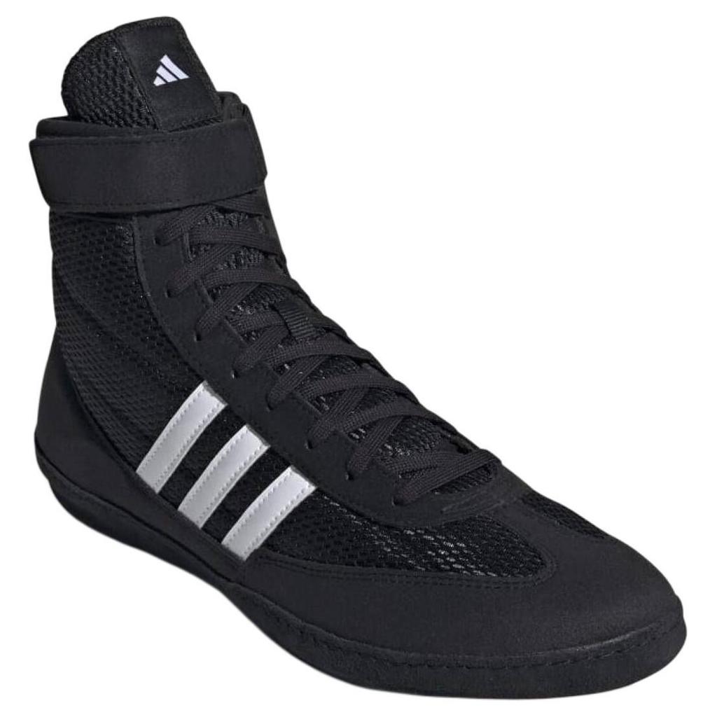 adidas Боевая Скорость 4 Удобные Нескользящие Прочные Высокие Тренировочные Ботинки Мужская Обувь Черный Белый IG2020