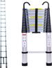 DayPlus Telescoping Ladder 5m with Easy To Foldable Telescoping Multifunctional Aluminum Automatic Sliding Work At High Japanese Instruction Manual