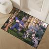 Cartoon W-Wallace and G-Gromit Door Mat Welcome Non-slip Floor Bedroom Kitchen Bath Balcony Hallway Rug Home Decoration Carpet