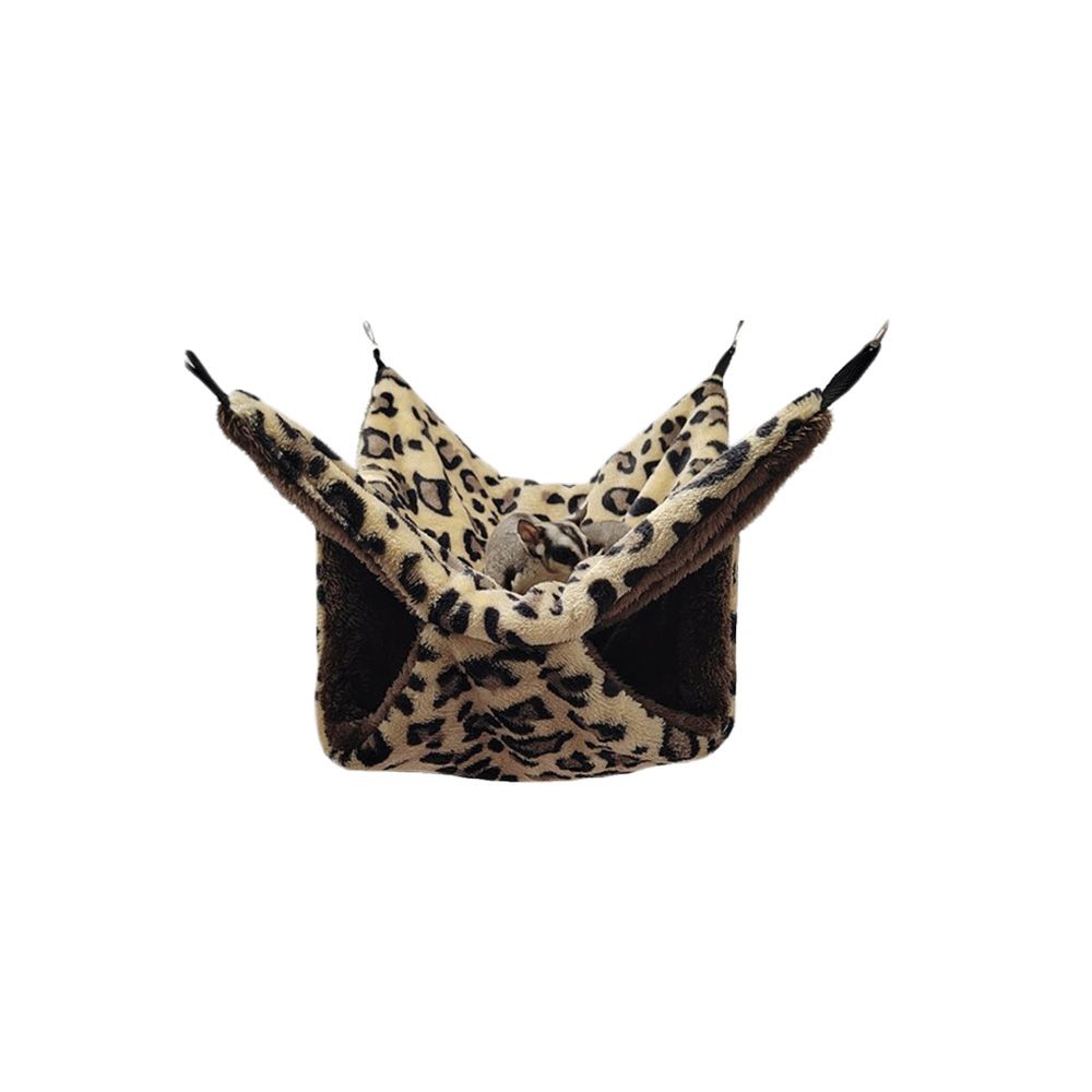 Зимний удобный домик для морской свинки, спальный мешок для маленьких животных, теплая клетка, домик для хомяка, гамак