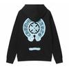 852 CHROME HEARTS Осень-Зима 2026 Новая Классическая толстовка с капюшоном большого размера с логотипом, Подходит для ношения парами