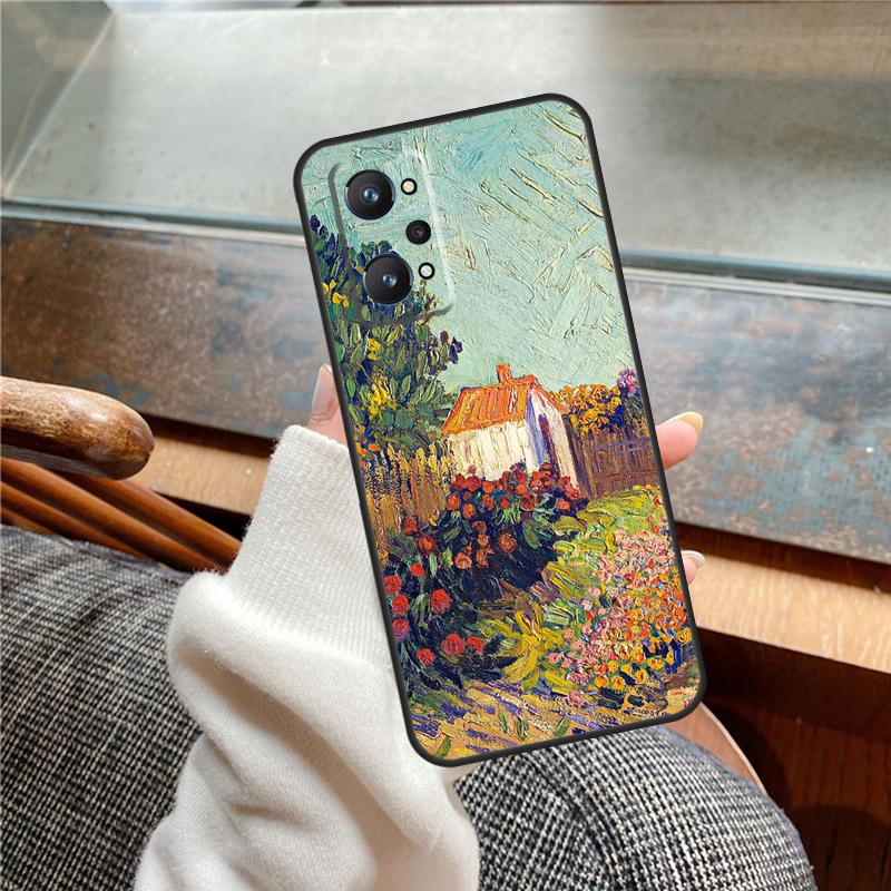 Картины Звездная ночь Ван Гог Чехол Для Realme 13 Pro Plus 11 12 14 C71 C75 C55 C51 C53 C25 C63 C61 C65 C67 GT6 GT7 15 Pro
