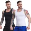 Men's Running Tanks Sleeveless Outdoors T Shirt Training Jogging Vest Quick-drying Sports Singlet Blouse Sportswear