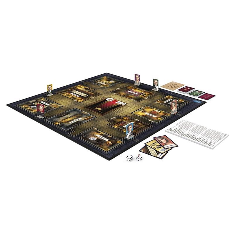 Cluedo Классическая настольная игра-детектив: Интерактивное решение кейсов для нескольких игроков