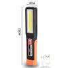 Multifunctional Powerful Cob Led Work Light Portable Rechargeable Flashlight Magnetic Torch Emergency Light Warning Light