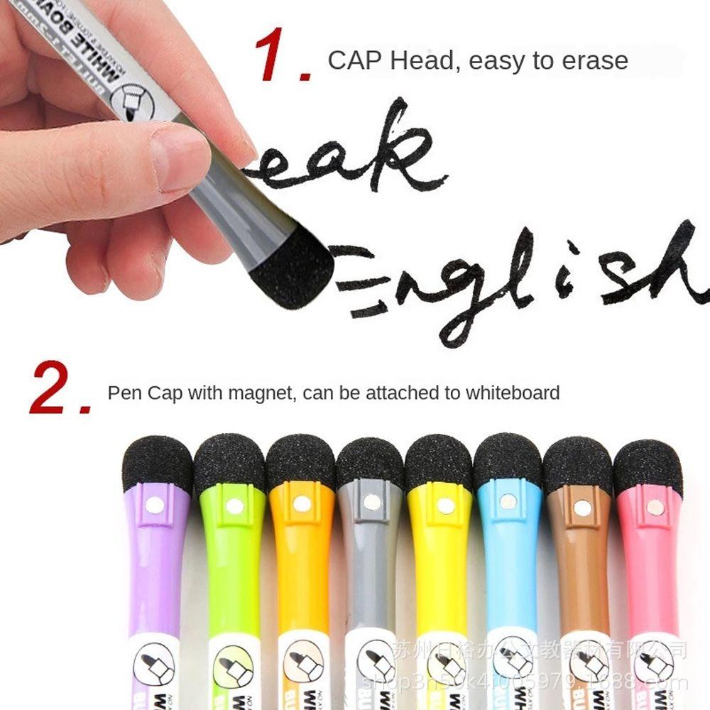 Cap Safe ink Erasable Board Markers Whiteboard Pens Markers Graffiti Pen Children's Drawing Pen